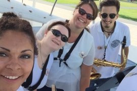 Saxxy Rafelder Landesgartenschau Tag der Laienmusik Saxophon Musikverein Grafenrheinfeld