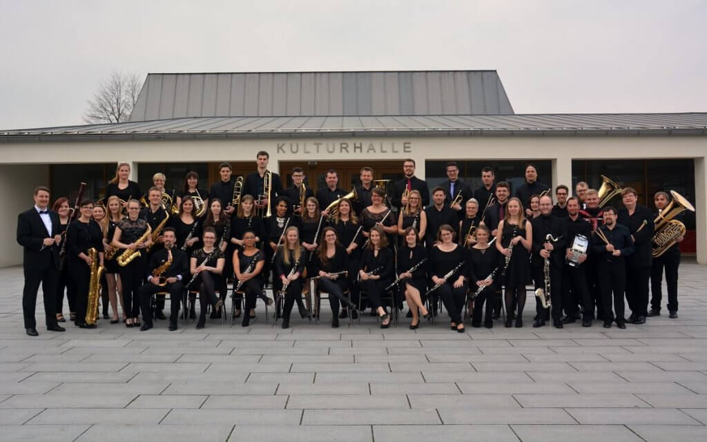 Musikverein Grafenrheinfeld Kullturhalle SBO Symphonisches Blasorchester Kulturhalle Grafenrheinfeld Schweinfurt Musik Instrumente Konzert