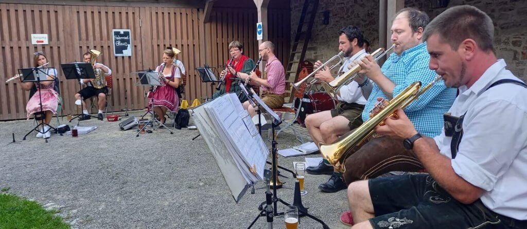 Musik in der Amtsvogtei 2021 Grafenrheinfeld Rafelder Musikanten