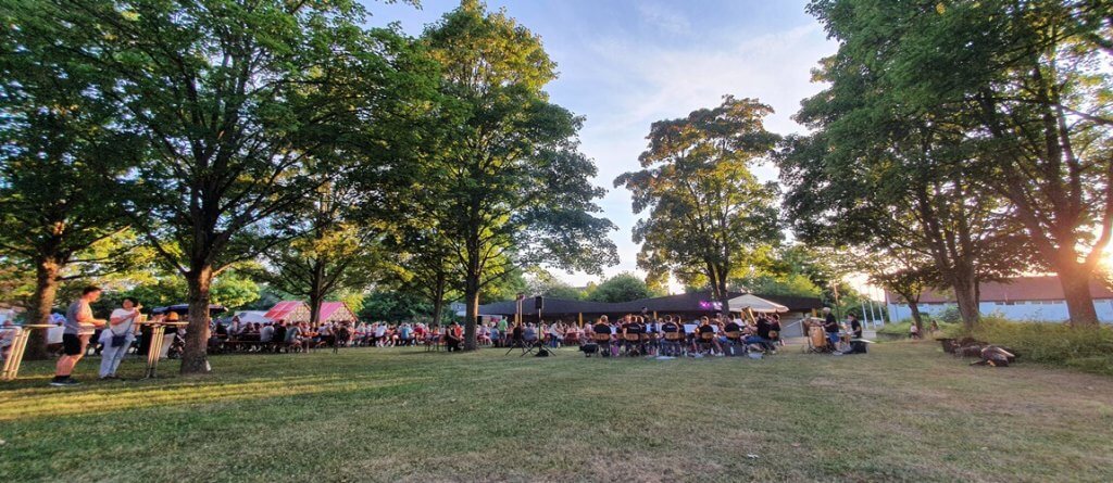 Serenade Sommer Grafenrheinfeld Musik Stimmung Essen Sonne