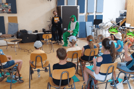 Frosch Nachwuchs Kinder Sommer Sommerferien Siegfried Spaß