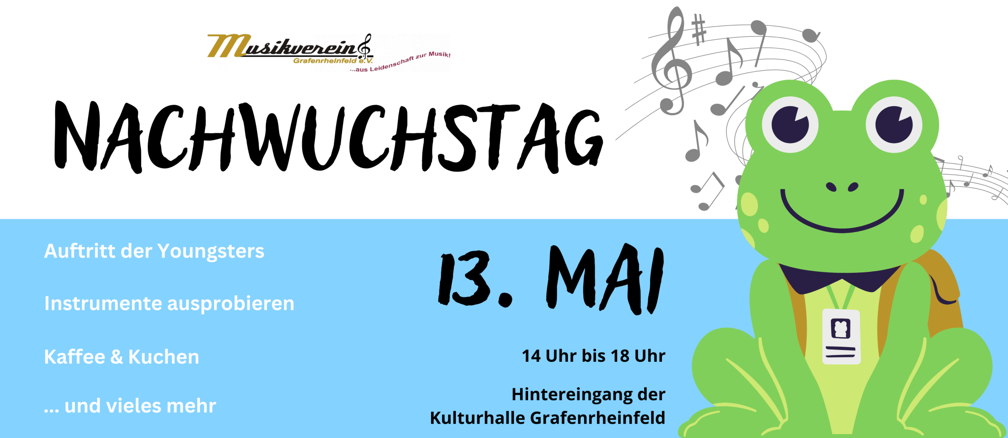 Nachwuchstag Nachwuchs Kinder Grafenrheinfeld Schweinfurt Basteln Instrumente Youngsters Orchester sbo