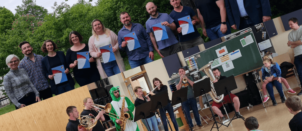 JHV Jahreshauptversammlung NBMB Grafenrheinfeld Rafeld Musikverein Dirigent Ehrungen Orchester Musiker Nachwuchstag Nachwuchs Youngsters Jugendblasorchester Bläserklasse
