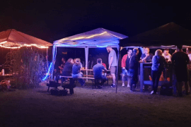 Sommer Musikverein Grafenrheinfeld Dirigent Abschluss Saisonabschluss Regen Lagerfeuer Rafeld Sbo Orchester