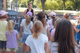 Ferienspaß Saxofrosch Saxophon Grafenrheinfeld Rafeld Schweinfurt Musikverein Sbo Orchester Kinder Instrumente Youngsters Jugendblasorchester