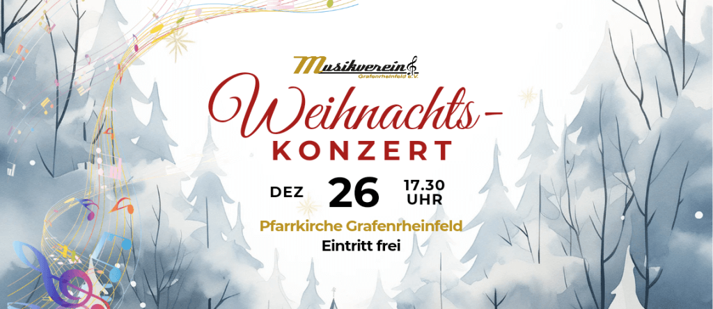 Grafenrheinfeld Rafeld Weihnachten Weihnachtskonzert Konzert sbo Kirche Jochen Hart Dirigent symphonisch Blasorchester Orchester