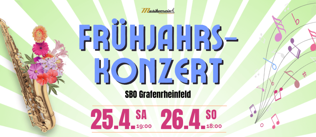 Ein Frühling voller Mythen und Melodien Musikverein Frühjahrskonzert Grafenrheinfeld Konzert raffelt Dirigent Jochen Hart symphonisch Blasorchester Orchester Blasmusik Konzert sbo schweinfurt