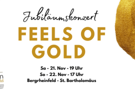 Musikverein grafenrheinfeld Gesangverein Bergrheinfeld Chor Orchester Konzert Jubiläumskonzert Dirigent jochen hart